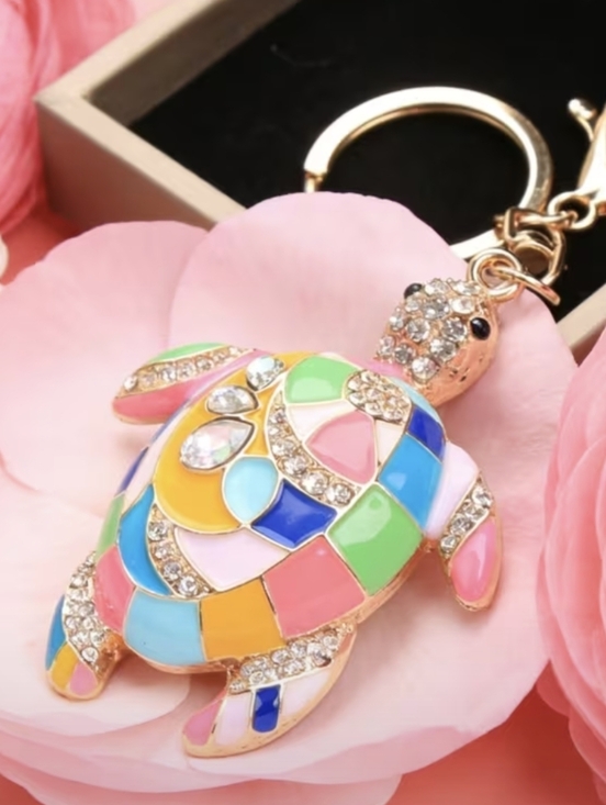 Turtle Bag Charm/ Keychain NEW - Picture 4 of 14